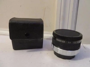SOLIGOR C/D 7 AUTO TELE CONVERTER 2X TO FIT CANON FD - Picture 1 of 5