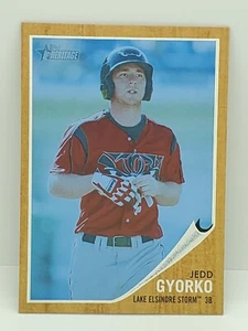 2011 Topps Heritage Minors Blue Tint #125 Jedd Gyorko - Bild 1 von 6