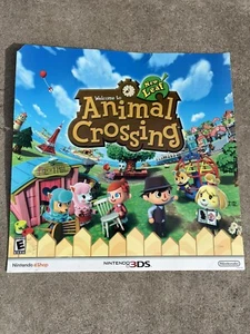 Letrero de exhibición de tienda promocional de Animal Crossing nueva hoja plástico duro ENORME - Imagen 1 de 2