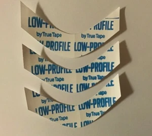 SUPERTAPE "A"CONTOUR 3" LOW PROFILE 108 PIECES HAIRPIECE TAPE~LACE WIGS. - Picture 1 of 4