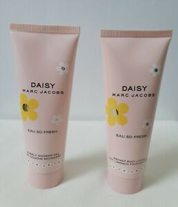 Marc Jacobs Daisy Eau So Fresh Body Lotion 75ml Shower Gel 75ml New FAST POSTAGE