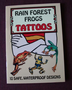 Regenwald Frösche Tattoos Dover 10 Designs - Bild 1 von 5