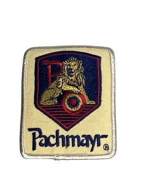 Vintage PACHMAYR Handgun Grips Iron On Patch Gold Lion Logo 3” x 3.5” - NOS - Image 1 of 2