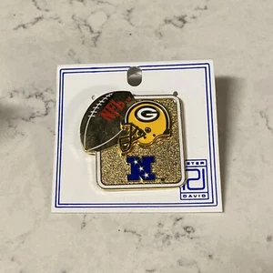 Spilla da bavero 1997 Green Bay Packers NFL NFC Peter David - Foto 1 di 3