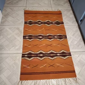 Southwest Rug vintage - Picture 1 of 8