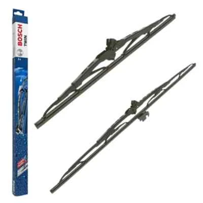 Front Wiper Blades For Nissan Elgrand E51 2002-2010 Bosch 2 Piece Set - Image 1 of 3