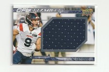 2023 Upper Deck CFL GREATNESS INSERT GOLD AUTO JERSEY cards U-Pick From List