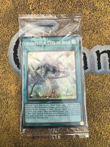Yugioh SEALED Wünsche für blaue Augen SDWD-DE042 Secret Rare 1. Auflage!! - Bild 1 von 2