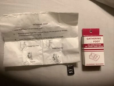 Pie de reunión Janome vintage parte no. Máquina de coser 200-003-102 parte 200003102 Foto 1 de 2