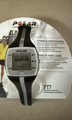 Ordenador de Entrenamiento Polar FT7 con Sensor H1 y Correa Suave Nuevo Con Caja y Manual Foto 1 de 4