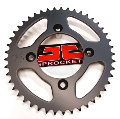 Piñón trasero de 45 dientes JT acero 45T Honda CRF110 CRF80 XR80 XR70 CRF70 Foto 1 de 2