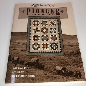 QUILT IN A DAY "PIONEER SAMPLER" PB Quilt Block Party Series 5 USED 12 BLOCKS - Picture 1 of 4