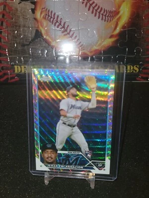 2023 Topps Chrome Jerar Encarnacion Silver /75 - MARLINS  - Image 1 of 2