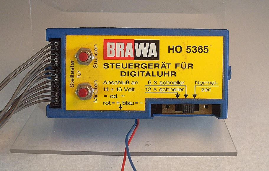 Brawa H0 5365 Steuergerät für Digitaluhr 14 Volt - 16 Volt #4300 - Image 1 of 2