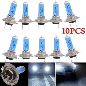 Light Xenon Headlights Set Bright 10pcs 12V 55W White Halogen Car Lamp Bulbs - Picture 1 of 12