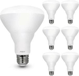 BR30 LED Light Bulbs, 100W Equivalent, Dimmable, E26 Standard Base, 80 CRI, 1400 - Picture 1 of 12
