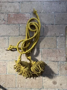 Coppia Di Grosse Nappe 25 Cm con Cordone 220 Cm - Picture 1 of 3