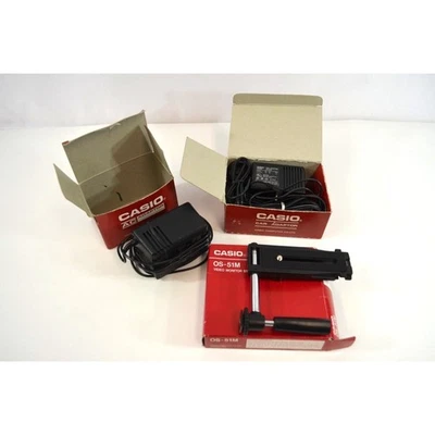 Casio LOT AD-K64 6V Adapter CA-K65 for Car OS-51M Video Monitor Stand - Image 1 of 4