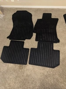 2014 SUBARU FORESTER FLOOR MATS SET OEM 14 15 16 17 18 - Bild 1 von 2