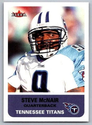 2002 Fleer Tradition Steve McNair Tennessee Titans #186 - Image 1 of 2