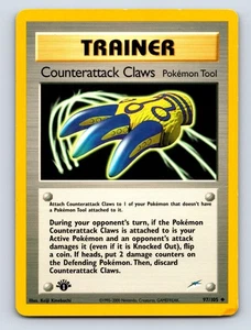 Counterattack Claws - 097/105 1st Edition Uncommon Neo Destiny - LP Pokemon TCG - Picture 1 of 2
