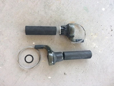 SRAM Grip Shift SRT800 Shifter XRAY 8s Twist Triple 3x8 Speed   Clear 90s MTB A4 - Image 1 of 4