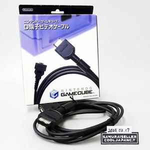 Nintendo GameCube D Terminal Video cable Component Cable DOL-009 Japan Used - Picture 1 of 12