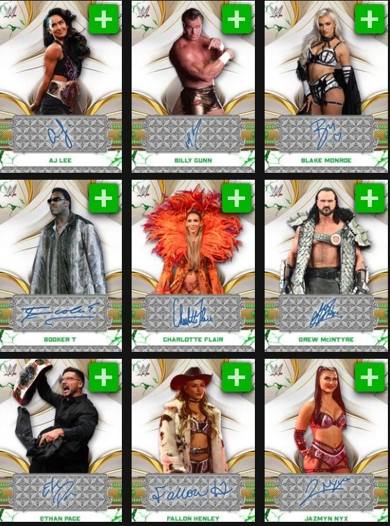 [DIGITAL] Topps Slam - Reverence 25 S1 - Green Signature - Pick - Image 1 of 1