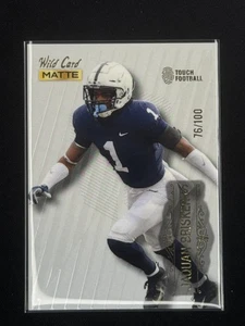 2022 Wild Card Matte #MB-60 Jaquan Brisker 20 Stripes White /100 - Picture 1 of 2