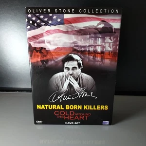 Natural Born Killers Cold Around the Heart 3 DVD Set Quentin Tatantino Big Box - Imagen 1 de 5