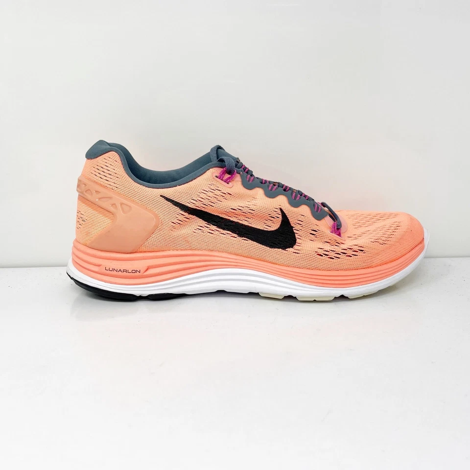 Nike Womens Lunarglide 5 599395-604 Pink Running Shoes Sneakers Size 7.5 - Image 1 of 4