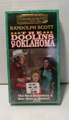 The Doolins of Oklahoma VHS Randolph Scott *Sealed * - Image 1 of 3