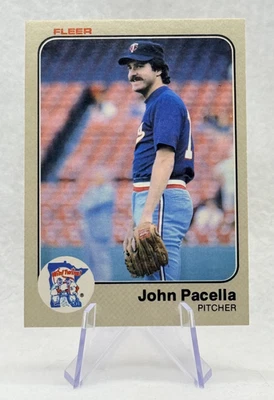 John Pacella 1983 Fleer #622 Minnesota Twins - Image 1 of 2