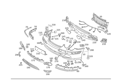 Sujetador a presión original Mercedes-Benz 001-990-20-50 Foto 1 de 2