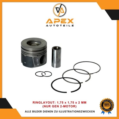 LAND ROVER RANGE ROVER 3.0 TDV6 DIESEL ENGINE 306DT GEN 2 PISTON WITH RINGS - STD - Image 1 of 4