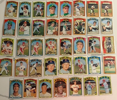 1972年托普斯棒球39张高号#卡(34张不同) — 第 1/4 张图片