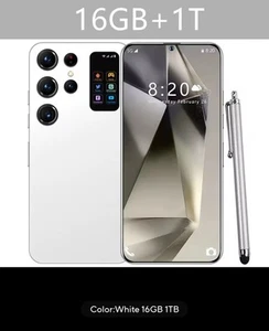 2025 S25 Ultra Smartphone 7,3" 5G/4G Dual SIM Android 14 entsperrt 7800mAh Global - Bild 1 von 8