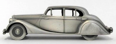 Danbury Mint Pewter - approx 1/43 scale - 1950 Jaguar MK V - Image 1 of 4
