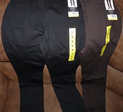 Pantalones Ponte para Mujer Banana Republic Pull-On Pierna Recta, Marrón Talla S NEGRO NUEVO CON ETIQUETAS Foto 1 de 4