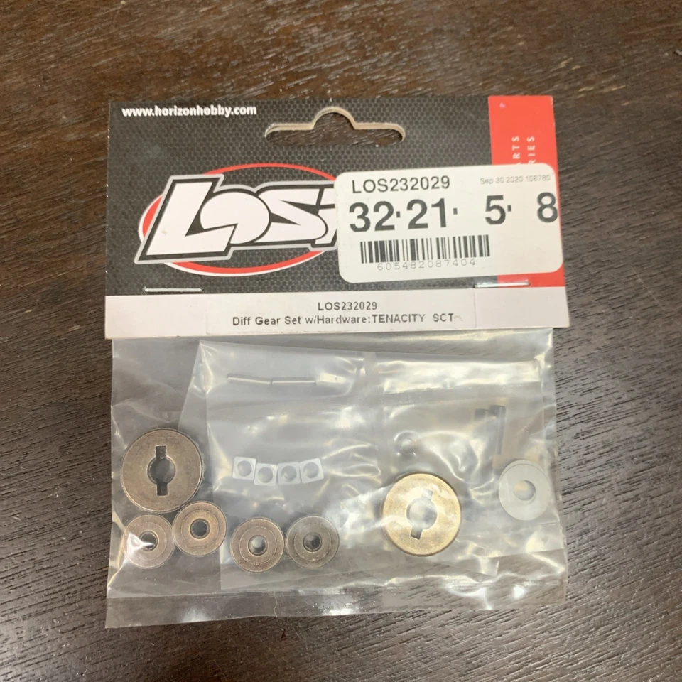 Losi LOS232029 Diff Gear Set With Hardware Tenacity All