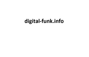 TOP Domain     	    	 	 digital-funk.info - Bild 1 von 1