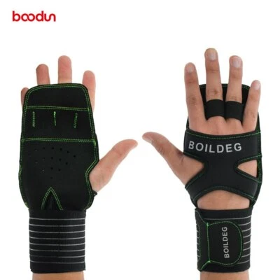 Bodybuilding Gloves Dumbbell Anti Slip Weightlifting Sports Gym Training Gloves - Image 1 of 4