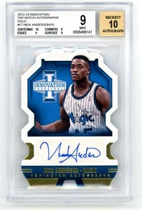 AUTÓGRAFOS NICK ANDERSON 2013/14 PANINI INNOVATION ORO # 8/10 BECKETT 9 - Imagen 1 de 2