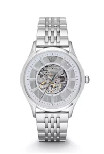 EMPORIO ARMANI AR1945 Men’s Watch Skeleton Automatic - Picture 1 of 5