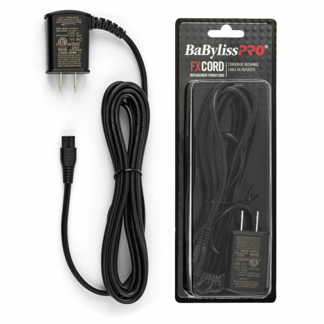 BaByliss PRO FXCORD Replacement Charge Cord FX787 FX788 FX870 FXSSM Trimmer etc - Image 1 of 1