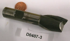 BRUBAKER 57/64"DIA. HSS 2 FLUTE END MILL  LOT OF 1 D0407-3"F3 - Picture 1 of 3