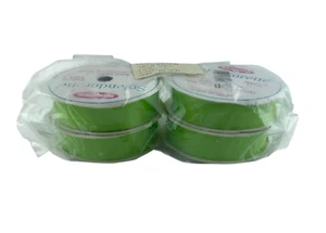 Berwick Vintage Ribbon Citrus Sheen Green 4 Rolls 3/4ths Inch 30 Ft. - Picture 1 of 7