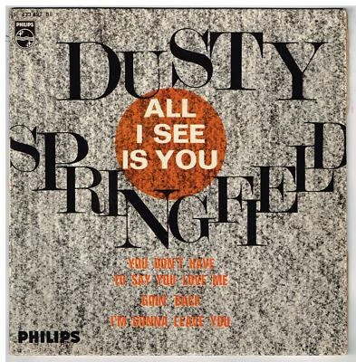 Dusty SPRINGFIELD   All I see is you       7" 45 tours EP  - Photo 1/4