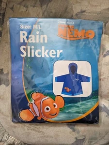 Disney Finding Nemo Size M \ L New 7/8/9 Child Rain Coat Slicker Factory Sealed - Picture 1 of 2