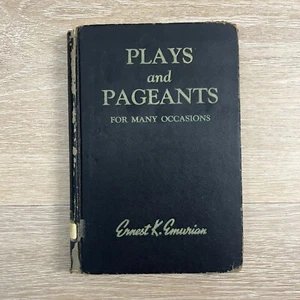 Vintage Book Plays and Pageants for Many Occasions by Ernest K. Emurian 1953 ACC - Bild 1 von 13